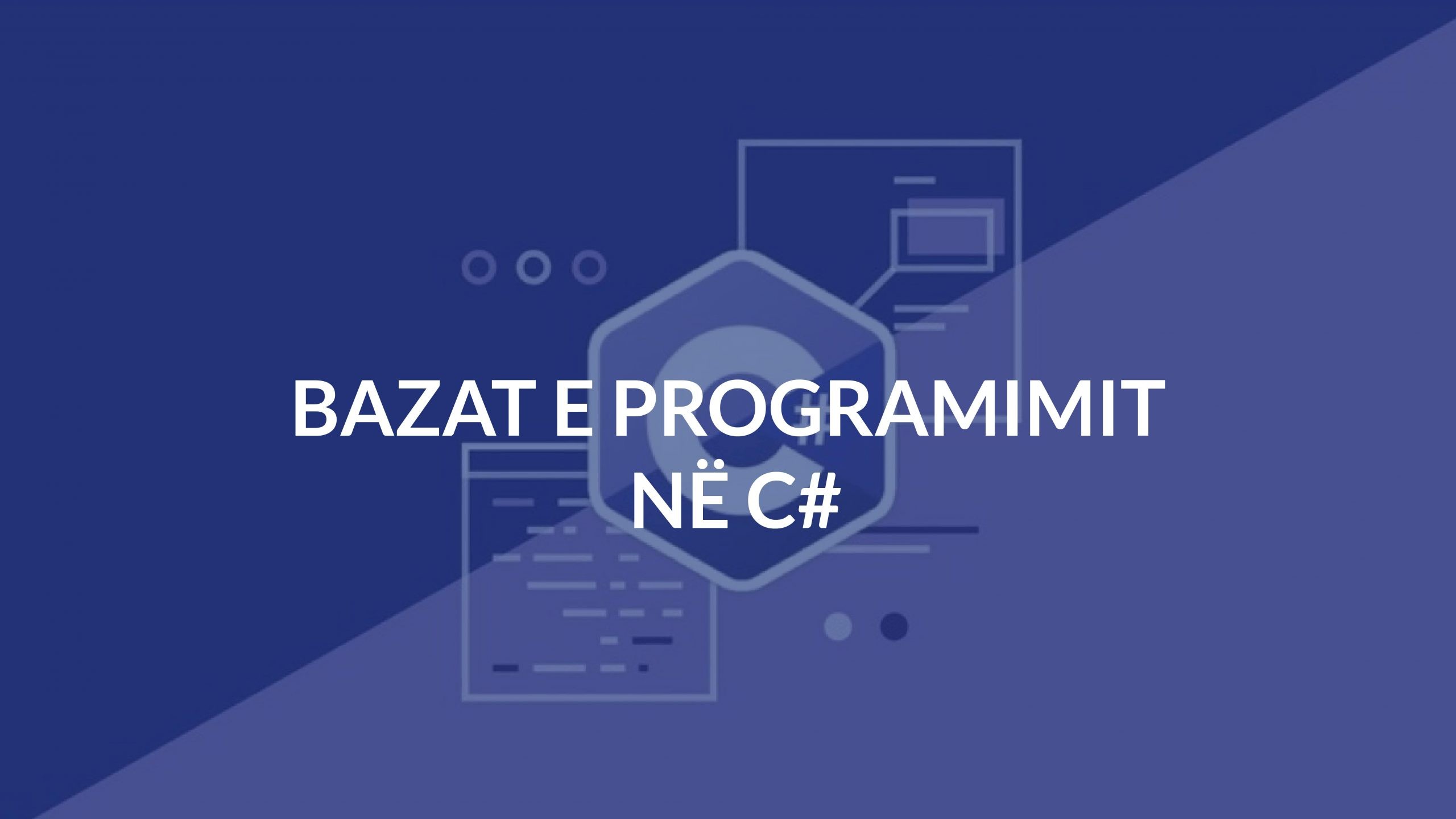 Bazat e programimit në C#